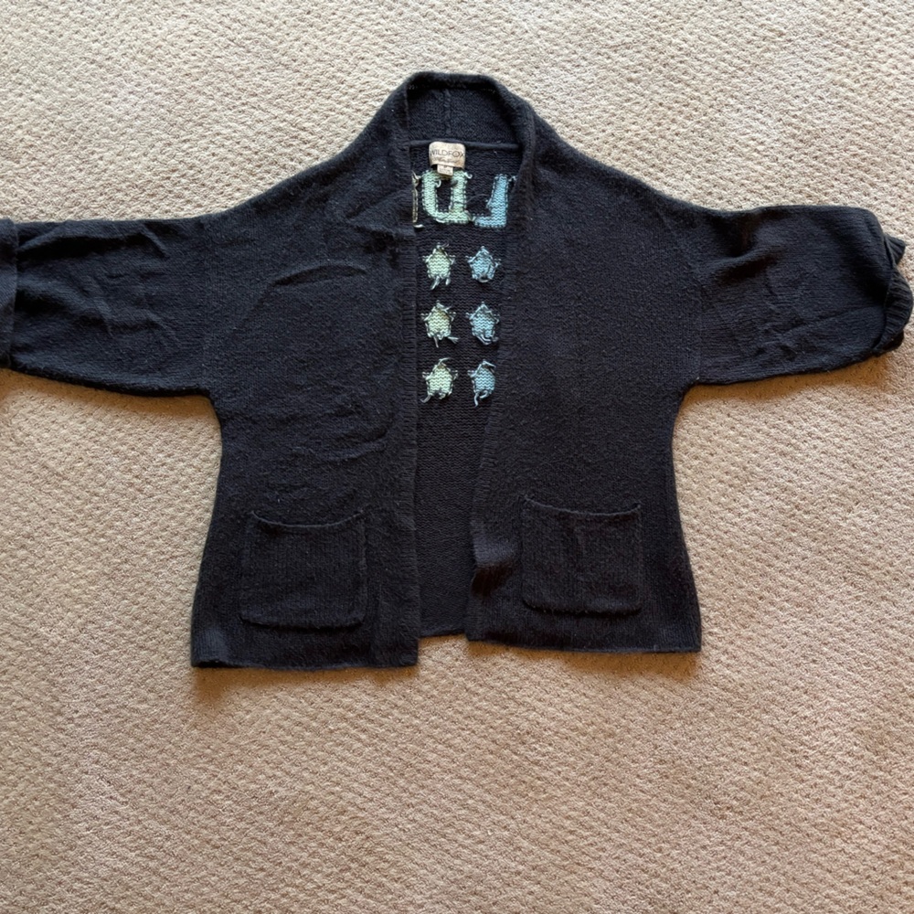 wildfox grey star cardigan